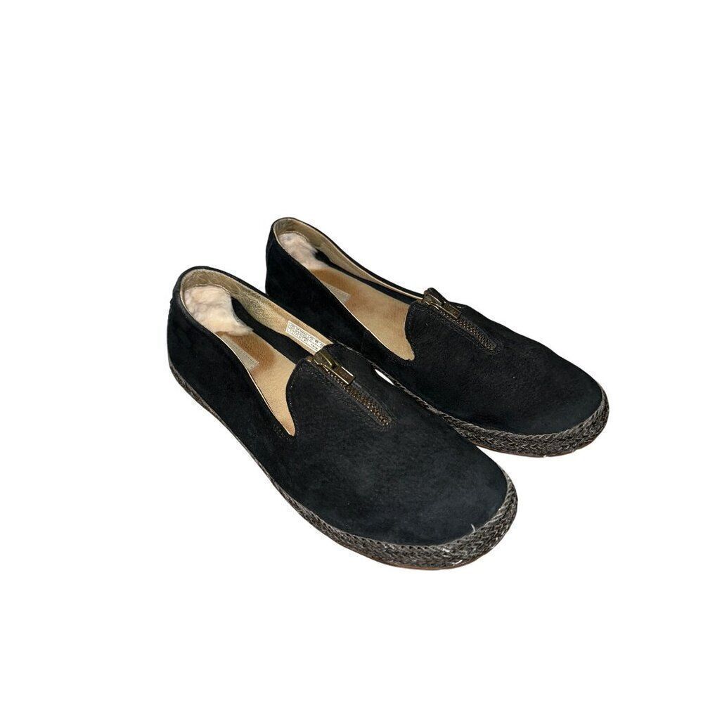 UGG‎ Women's Selarra Black Sneaker Espadrille Loafer Slip-On  Size 9